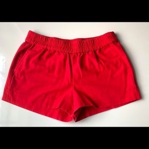 J.Crew cotton elastic waist pull on shorts